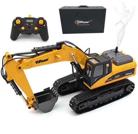 compact excavator controls|large scale remote control excavator.